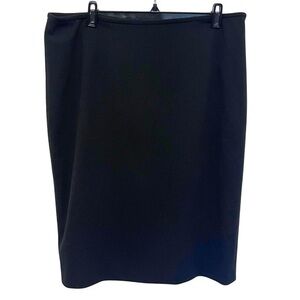 Calvin Klein Women's Size 14 Black Skirt | Zipper Back | GUC